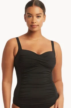 Eco Essentials Twist Front Tankini Separate|Sea Level Best