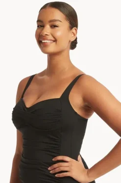 Eco Essentials Twist Front Tankini Separate|Sea Level Best