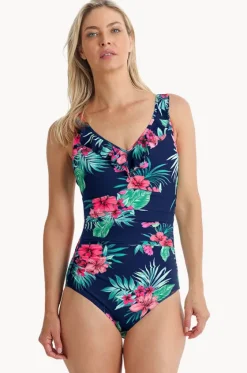 Eden East DD/E Cup Mesh Frill One Piece|Jantzen Online
