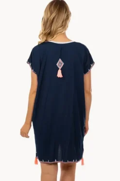 Embroidered Tassel Tunic|Sundrenched Online