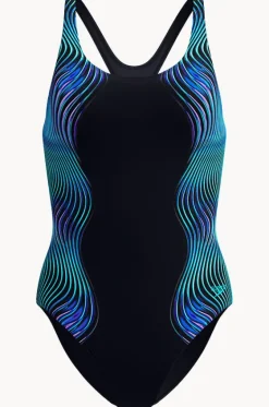Engineered Print Butterfly Back One Piece|Speedo Clearance