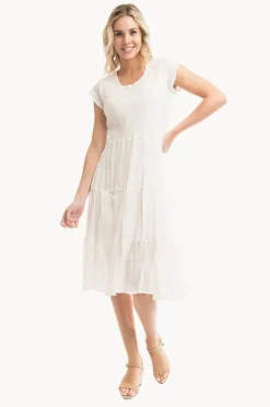 Essentials Cotton Pocket Dress|Orientique Online