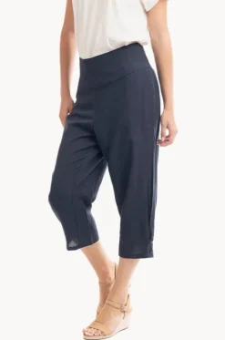 Essentials Linen 3/4 Pant|Orientique Best
