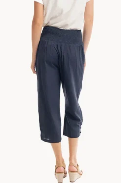 Essentials Linen 3/4 Pant|Orientique Best
