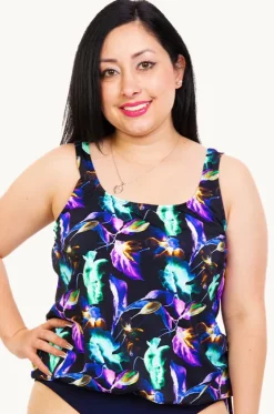 Exotic Meadow Blouson Tankini Separate|T.h.e. Swimwear Best