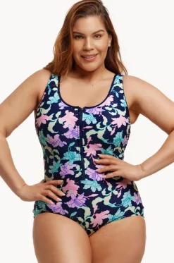 Fast Flow DD/E Cup Zip Front One Piece|Funkita Online
