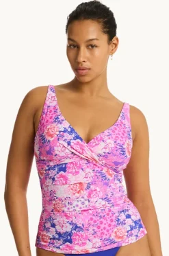 Fiesta Cross Front Tankini Separate|Sea Level Best