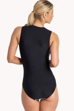 Floral Active Zip One Piece|Jantzen Discount