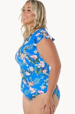 Florida Frill Sleeve Sunsuit|Capriosca Best