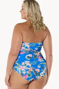 Florida Twist Bandeau One Piece|Capriosca Outlet