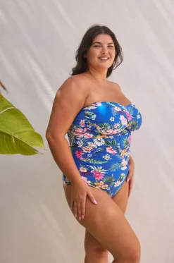 Florida Twist Bandeau One Piece|Capriosca Outlet