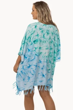 Fluro Dye V Neck Cover Up|Sundrenched New