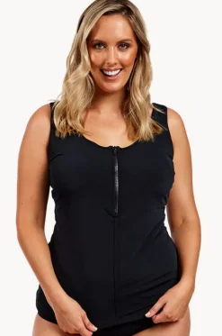 Form Still DD/E Zip Front Tankini Separate|Funkita Online