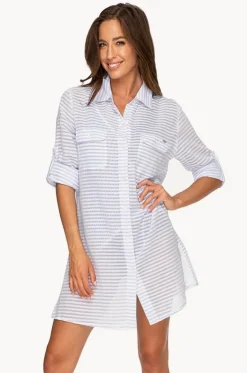 Fresh Button Through Shirt|Jantzen Hot