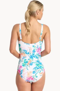 Fresia DD/E Cup Mesh Frill One Piece|Jantzen New