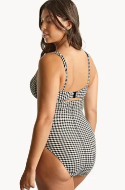 Gingham Paloma F Cup Balconette One Piece|Panache Best