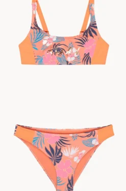 Girls Active Floral Bralette Set|Roxy Best