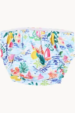 Girls Addison Aqua Nappy|Minihaha Online