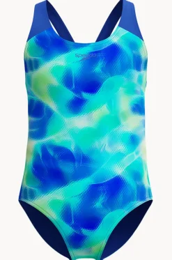 Girls Allover Print Splashback One Piece|Speedo Online