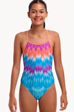 Girls Birdie Bird Single Strap One Piece|Funkita Clearance