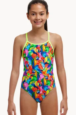 Girls Diamond Back One Piece|Funkita Sale