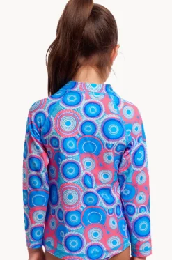 Girls Bundjalung Blue Suntop|Funkita Discount