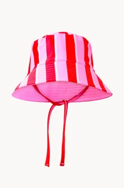 Girls Candy Stripe Swim Hat|Milky Outlet
