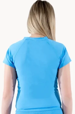 Girls Cap Sleeve Rashie|Base Swim Outlet