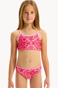 Girls Capri Tile Crop Set|Seafolly Girls Discount