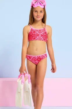 Girls Capri Tile Crop Set|Seafolly Girls Discount
