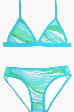 Girls Coastal Wave Tri Set|Salty Ink Online