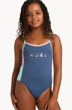 Girls Colorblock One Piece|Roxy Sale