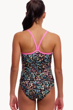 Girls Copper Cluster Tankini Set|Funkita Online