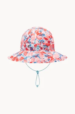 Girls Coral Sunhat|Babes In The Shade