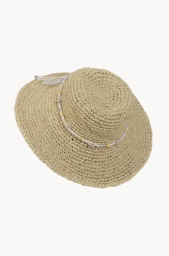 Girls Crochet Shell Trim Hat|Cherry Red Best