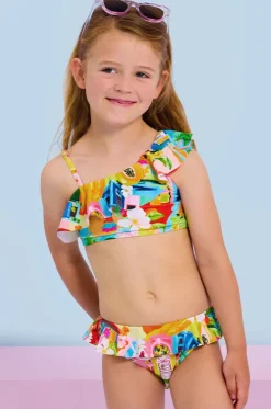 Girls Cuba One Shoulder Crop Set|Seafolly Girls Best