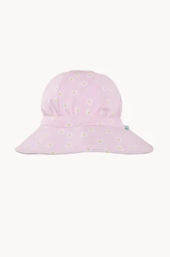 Girls Daisy Fields Wide Brim Swim Hat|Acorn Online