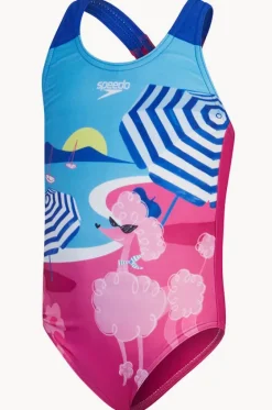 Girls Digital Printed One Piece|Speedo Hot
