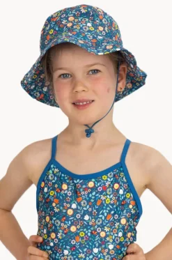 Girls Ditsy Sunhat|Babes In The Shade New