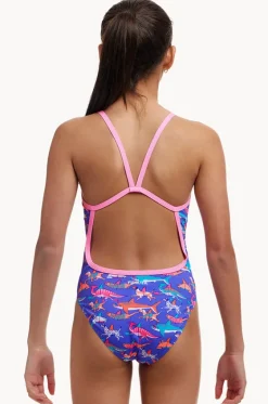 Girls Single Strap One Piece|Funkita Sale