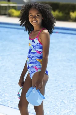 Girls Dolphine Sprintback One Piece|Zoggs Best