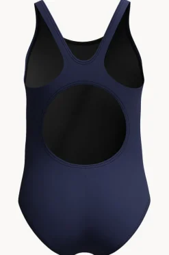 Girls Duo Logo Placement Muscleback One Piece|Speedo Online