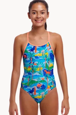 Girls Duuude Diamond Back One Piece|Funkita Hot