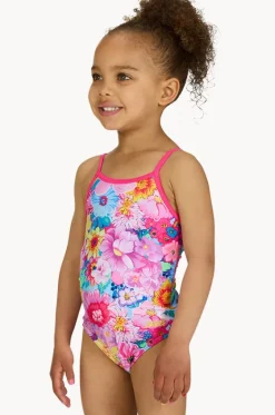 Girls Eden Yaroomba Floral One Piece|Zoggs Sale