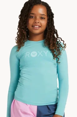 Girls Essential Long Sleeve Suntop|Roxy Sale