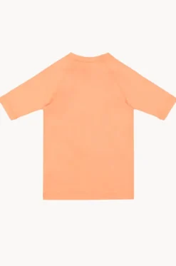 Girls Essential Short Sleeve Suntop|Roxy Clearance