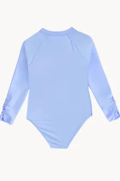 Girls Essentials Long Sleeve Sunsuit|Seafolly Girls New