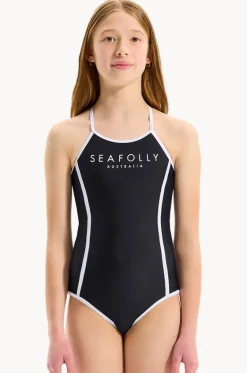 Girls Essentials One Piece|Seafolly Girls Discount