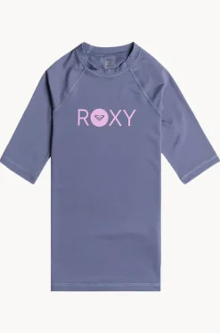 Girls Essentials Short Sleeve Suntop|Roxy Sale