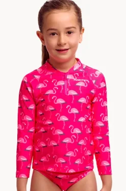 Girls Flaming Go Gos Zippy Suntop|Funkita Outlet